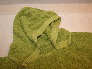 Hooded Poncho Towel.