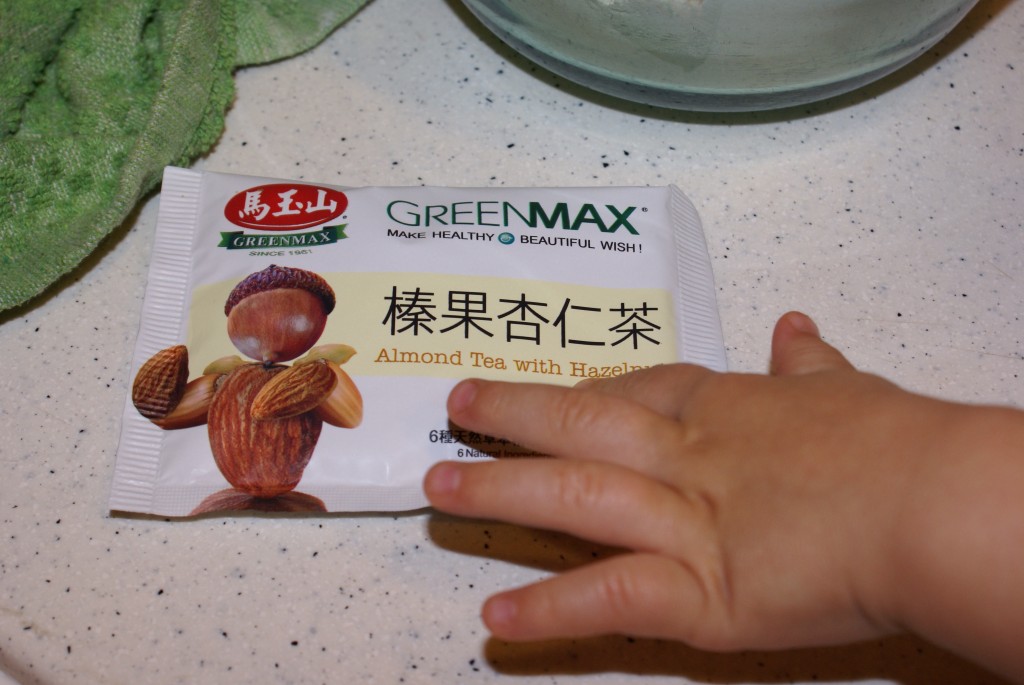 I use this almond tea when I don't have almond extract. It's from the Korean grocery store and it's a powdered mixture that is sweet and creamy.