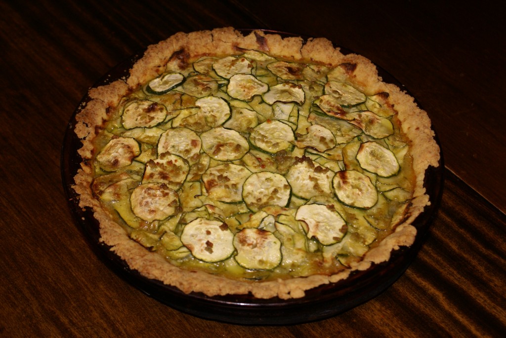 Cornmeal Crust Vegan Zucchini Pie Cornmeal Crust Vegan Zucchini Pie.