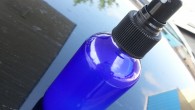 Homemade essential oil bug spray.