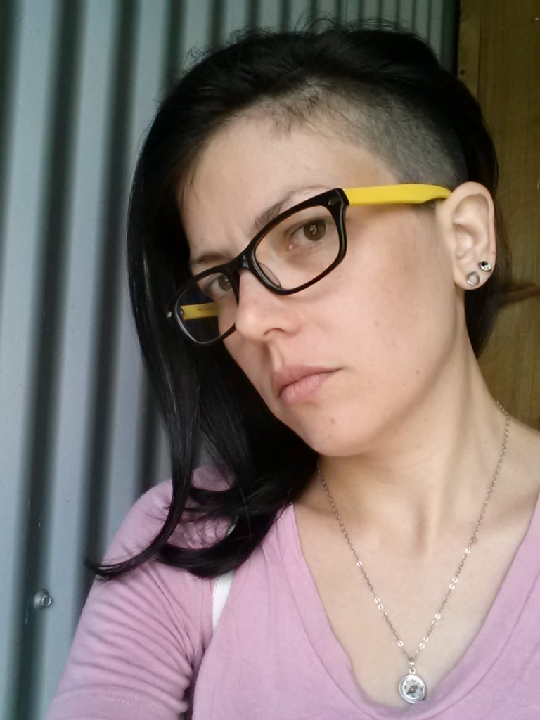 My trendy Vancouver undercut.