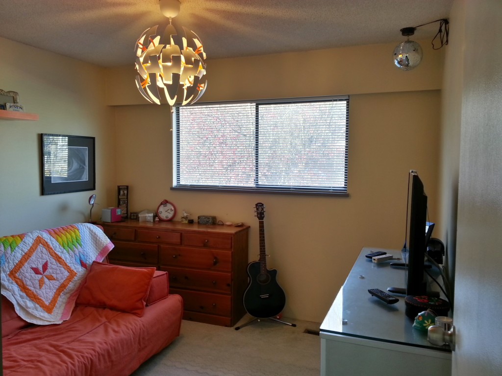 The aesthetic = teenage girl meets family room.