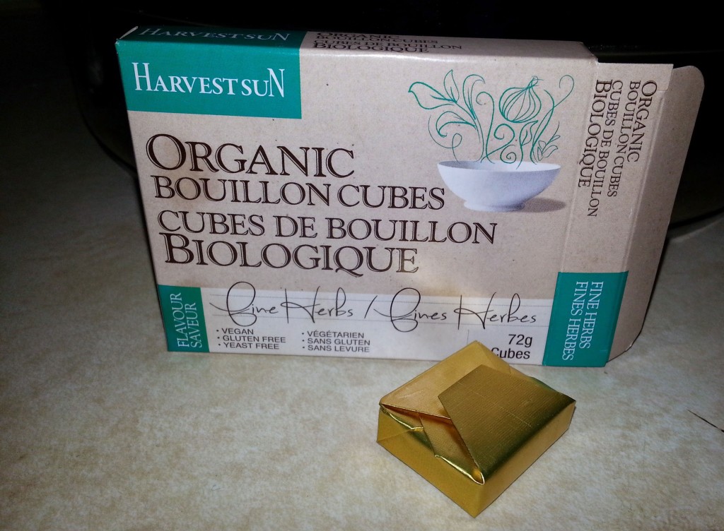 This is one of the vegan bouillons I've been using since moving to Canada and trying to find suitable products to use in place of my usual standards that aren't sold here.
